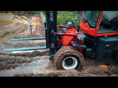 3.5T 거친 지형 포크리프트 (지표축) 3~6m를 들어올리기 위해